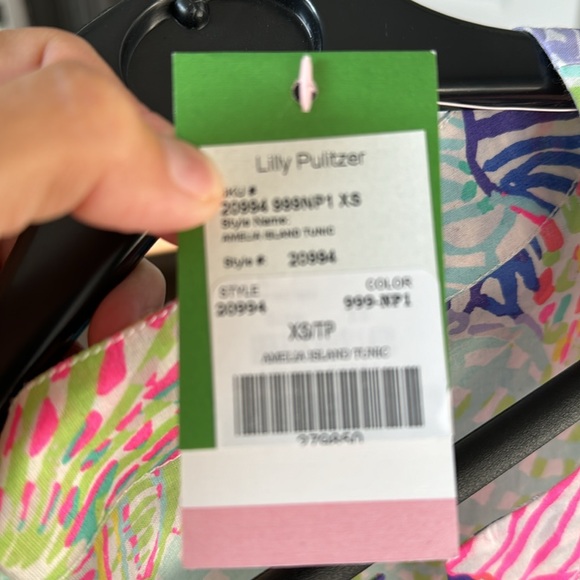 **NOT FOR SALE - SOLD” BNWT Lilly Pulitzer Amelia Island Tunic - Picture 3 of 7